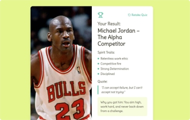 Athlete Spirit Animal Quiz