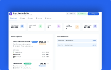 Smart Expenses Splitter